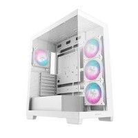 Deepcool CG580 4F WH Mid-Tower ATX Gaming Casing
